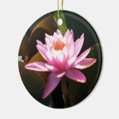 サンライト《植物》スイレンピンクフローラウォーターガーデン セラミックオーナメント (左)