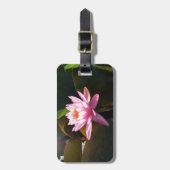 サンライト《植物》スイレンピンクフローラウォーターガーデン ラゲッジタグ (正面縦)