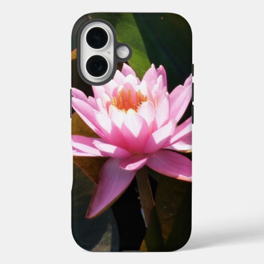 サンライト《植物》スイレンピンクフローラウォーターガーデン Case-Mate iPhoneケース (裏面)