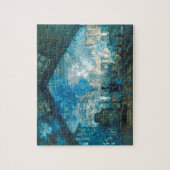 サンラザレトレインステーションバイクロードモネ ジグソーパズル (縦)