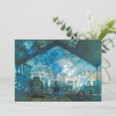 サンラザレトレインステーションバイクロードモネ 招待状 (スタンド正面)