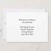 サンラザレトレインステーションバイクロードモネ 招待状 (裏面)