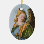 サンラファエル・ザ・アーチャンゲル(詳細; M 017) セラミックオーナメント (正面)