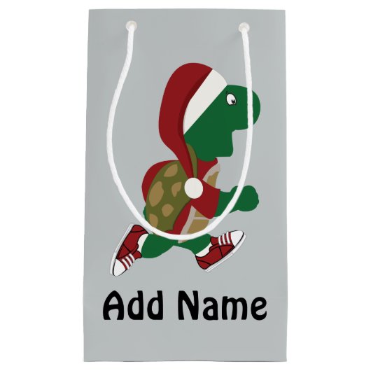 サンランニングタの亀 スモールペーパーバッグ (正面)