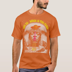 サンラ宇宙ザプレイスオリジナルデサイケデリックス Tシャツ
