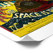 サンラ宇宙ザプレイスジャズヴィンテージ ポスター (角)