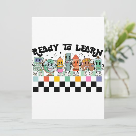 サンリオキャラクターホリデーアイススケートで滑るフード付きスウェットシャツ 招待状 (スタンド正面)