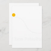 サンリオペックルクラシックフード付きスウェットシャツ 招待状 (正面/裏面)