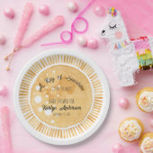 サンリトルレイの日照水の色ベビーシャワー ペーパープレート (パーティー)