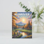 サンリバーオレゴン旅行 ポストカード (スタンド正面)