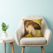 サンリリー[サンクタリリアス] (by Gabriel Rossetti) クッション (椅子)