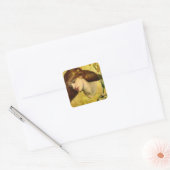 サンリリー[サンクタリリアス] (by Gabriel Rossetti) スクエアシール (封筒)