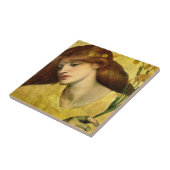 サンリリー[サンクタリリアス] (by Gabriel Rossetti) タイル (側面)