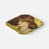 サンリリー[サンクタリリアス] (by Gabriel Rossetti) ペーパープレート (傾斜あり)