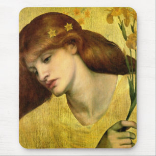 サンリリー[サンクタリリアス] (by Gabriel Rossetti) マウスパッド