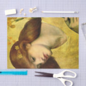 サンリリー[サンクタリリアス] (by Gabriel Rossetti) 薄葉紙 (クラフト)