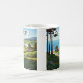 サンルイスオビスポカリフォルニアセントラルコースト コーヒーマグカップ (中央)