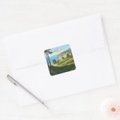 サンルイスオビスポカリフォルニアセントラルコースト スクエアシール (封筒)