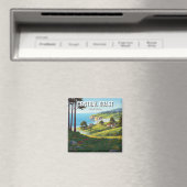 サンルイスオビスポカリフォルニアセントラルコースト マグネット (インサイチュ (食洗機))