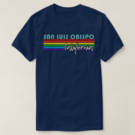 サンルイスオビスポカリフォルニアプライドサンルイスオビスポ Tシャツ (デザイン正面)