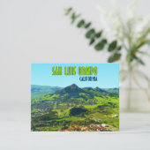 サンルイスオビスポカリフォルニアヴィンテージフラットカード (スタンド正面)