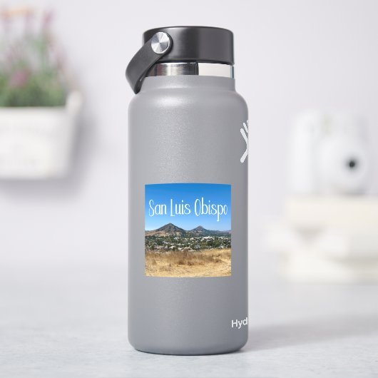 サンルイスオビスポテラスヒル写真ラップトップ シール (HydroFlask)