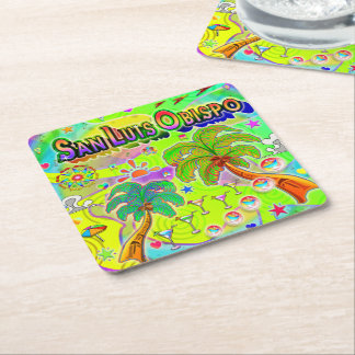 サンルイスオビスポマインドフォーカスコースター スクエアペーパーコースター