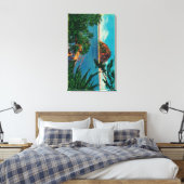 サンルイスオビスポ郡モロロック キャンバスプリント (インサイチュ (寝室))