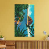 サンルイスオビスポ郡モロロック キャンバスプリント (インサイチュ (リビング))