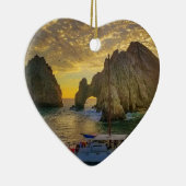 サンルカス岬クリスマス装飾付きデート セラミックオーナメント (右)