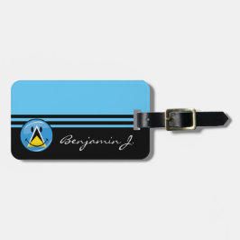 サンルシアの微笑の旗 ラゲッジタグ