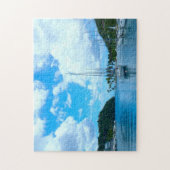 サンルシア岬。 ジグソーパズル (縦)