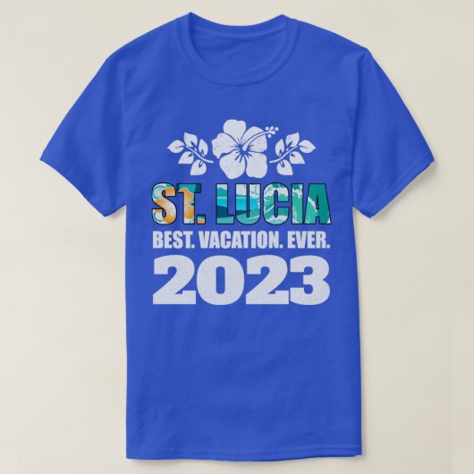 サンルシア最高のバケーションエバー2023ファミリーバカチオ Tシャツ (デザイン正面)