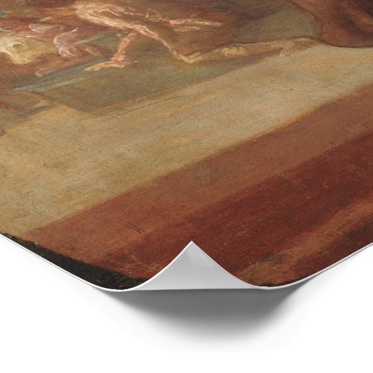 サンルーシーの殉教 – ベロネーゼファインアートポスター ポスター (角)