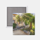 サンレイアットセントヒレアアアビー |フランス マグネット (正面/裏面)