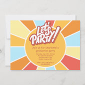 サンレイキッドプリスクール写真卒業パーティー招待状 招待状 (裏面)