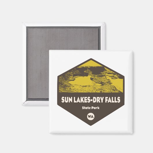 サンレイクス – ドライ滝州パークワシントン マグネット (正面/裏面)