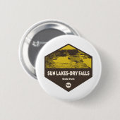 サンレイクス – ドライ滝州パークワシントン 缶バッジ (正面&裏面)