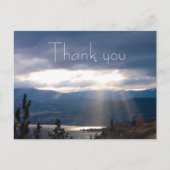 サンレイズレイズレイクショアストームクラウド ポストカード (正面)