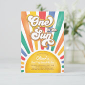 サンレインボーサンシャイン1st誕生日パーティーに1つ 招待状 (スタンド正面)