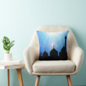 サンレイ付きモスクのシルエット – 枕 (椅子)