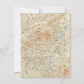 サンレギスカヌエリア詳細ズインザアディロンダック 招待状 (正面)