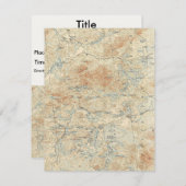 サンレギスカヌエリア詳細ズインザアディロンダック 招待状 (正面/裏面)