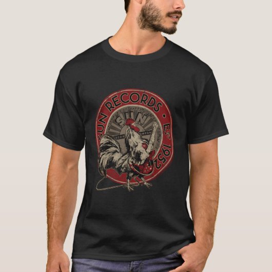 サンレコードロースターエスト1952 Tシャツ (正面)