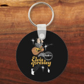 サンレコードXエルビスプレスリー踊りwithスターズ キーホルダー (正面)