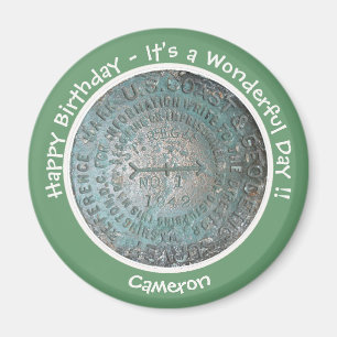 サンレジスマウンテンUSGSベンチマークパーティー項目 マグネット