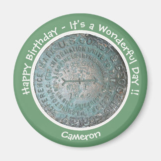 サンレジスマウンテンUSGSベンチマークパーティー項目 マグネット