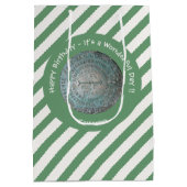 サンレジスマウンテンUSGSベンチマークパーティー項目 ミディアムペーパーバッグ (裏面)