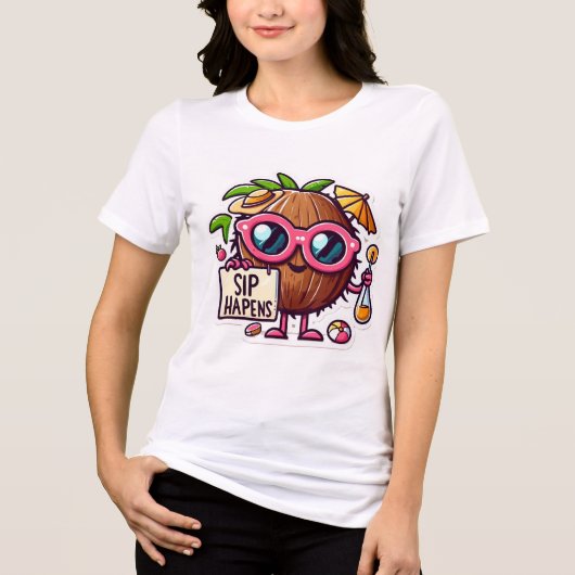 サンレスのココナッツ トライブレンドTシャツ (正面)