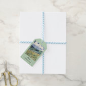 サンレミーバイビンセントヴァンゴッホからの風景 ギフトタグ (より糸付き)